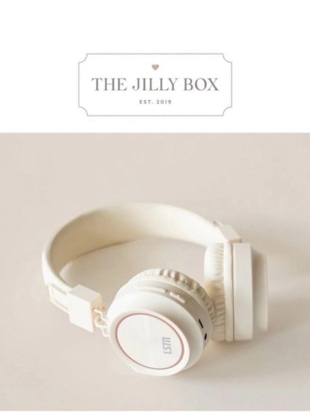 LSTN Sound Co. for Jilly Box Bardot Wireless Headphones in Sand